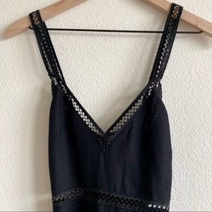 Black Linen Jumpsuit by Express